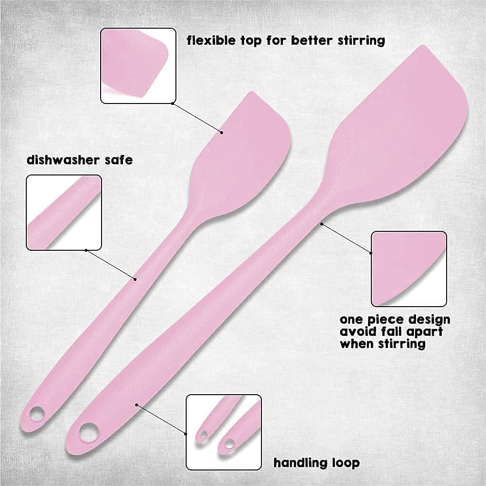 , Kitchen Utensil Set 42PCS, Nylon & Stainless Steel, Pink