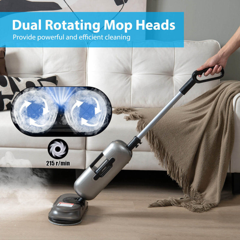 1100W Handheld Detachable Multipurpose Steam Cleaner with LED Headlights
